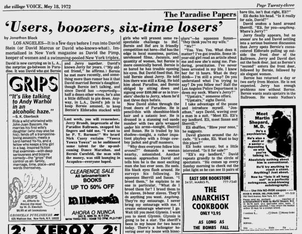 Village Voice May 18 1972